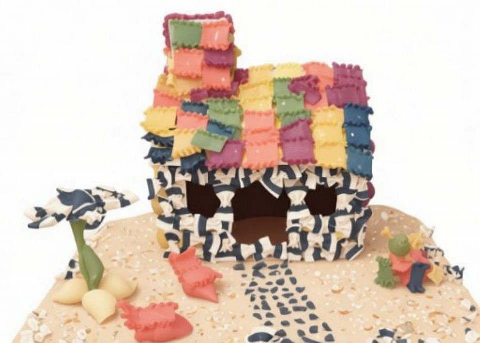 Pasta House - 3D AI Generated