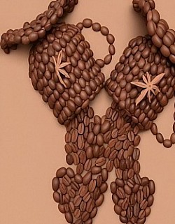 Upside Down Coffee Cups